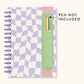 Oliver Notebook with Pen Pocket: A Mirage of Thoughts