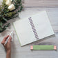 Oliver Notebook with Pen Pocket: A Mirage of Thoughts