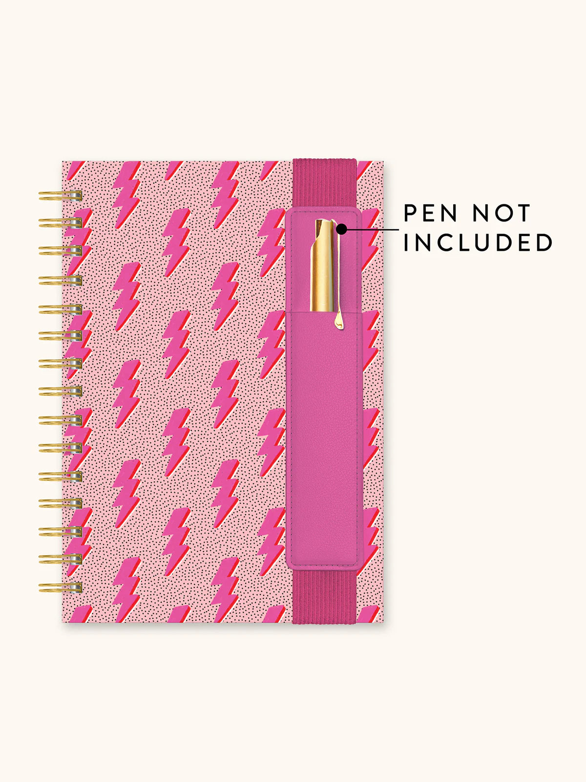Oliver Notebook with Pen Pocket: Charged Up