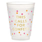 This Calls for Confetti Frost Flex Cups