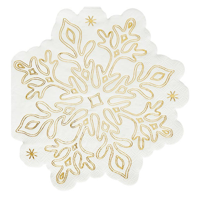 Snowflake Diecut Napkins