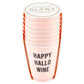 "Happy Hallowine" Frosted Cups