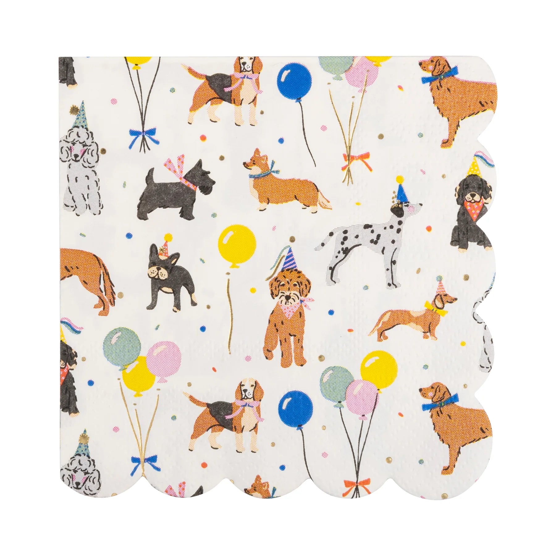 Dog Party Cocktail Napkins - Thumbnail 2