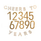 Cheers To Years Banner