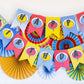 Comic Pop "Happy Birthday" Word Banner