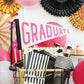 Pink Graduate Felt Pennant Banner