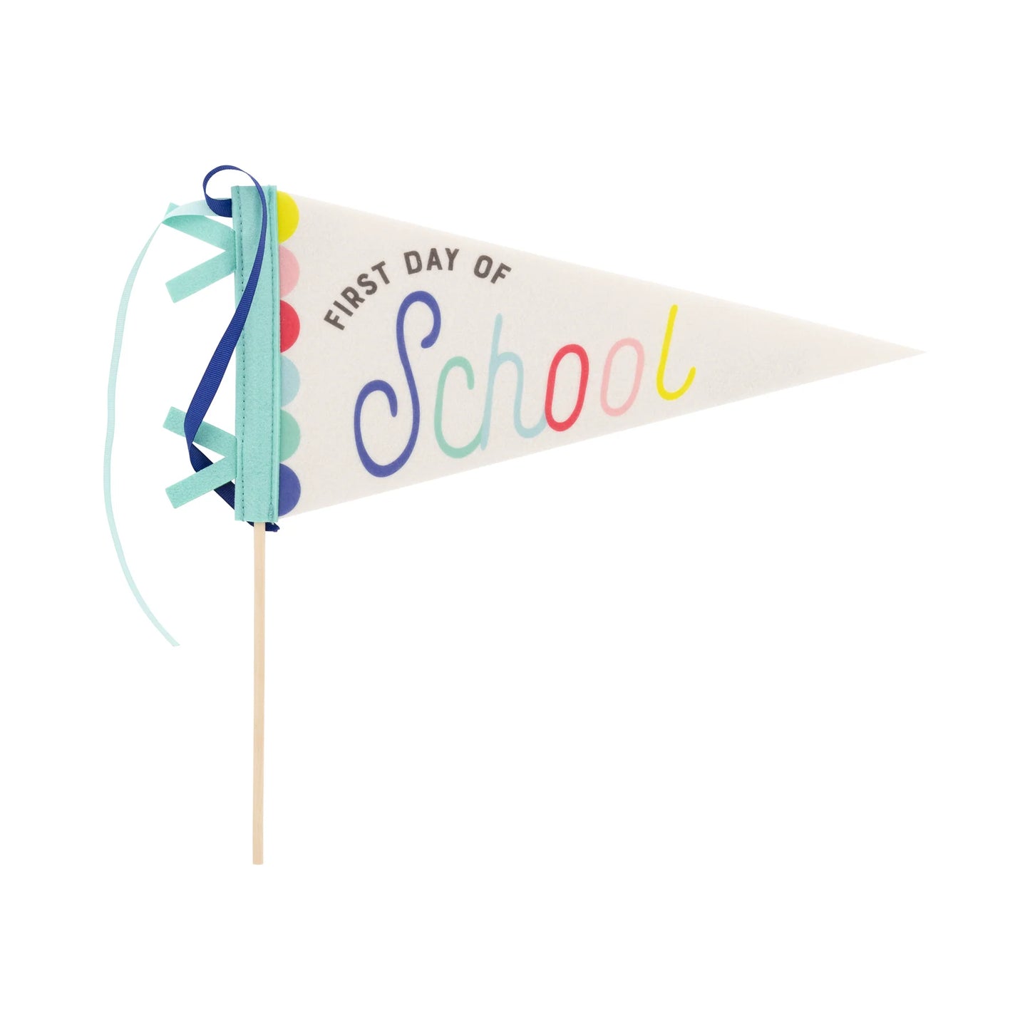 First Day of School/Last Day of School Felt Pennant Banner Set