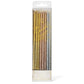 Multi-Metallic Glitter Dipped Birthday Candles