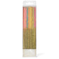 Pastel Glitter Dipped Birthday Candles