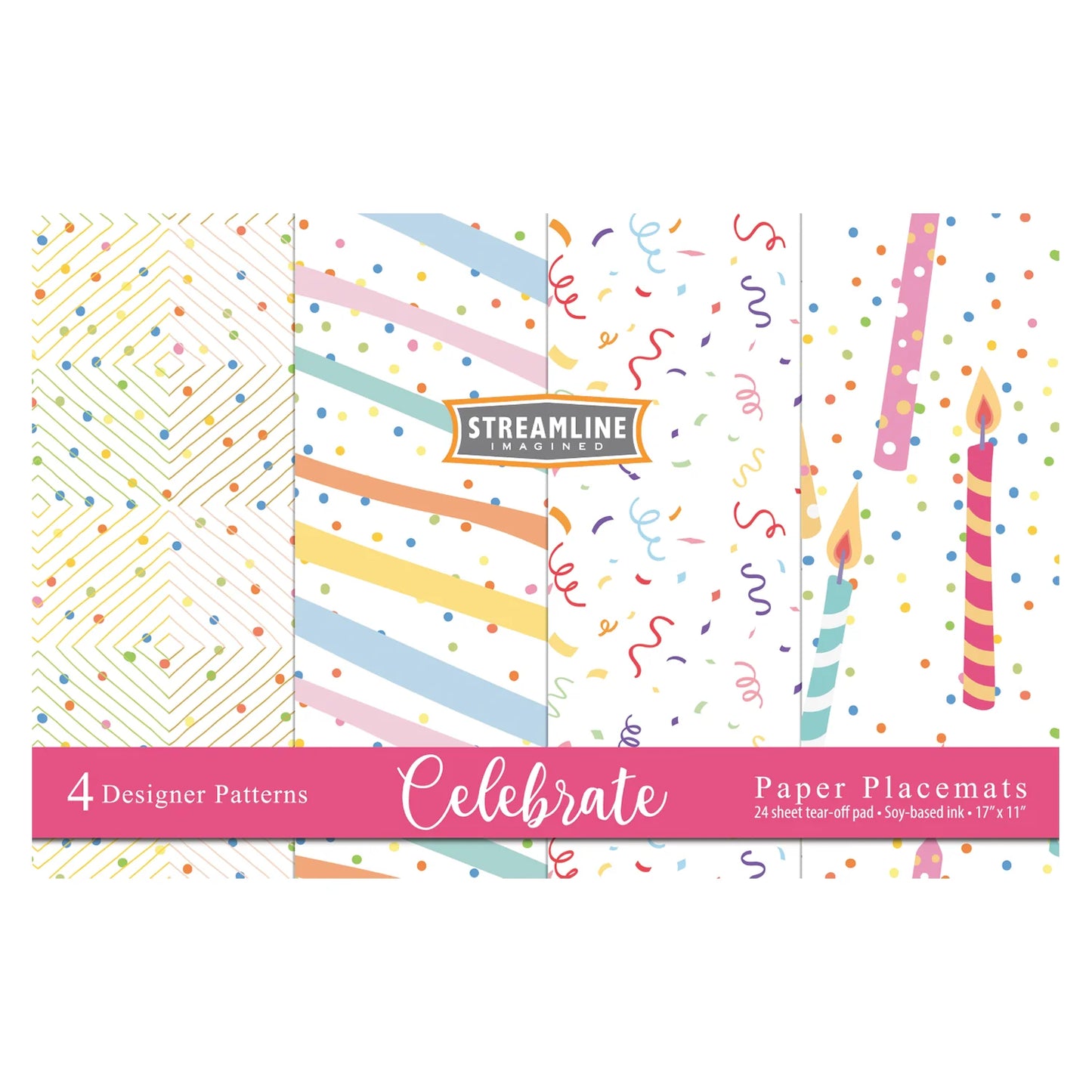 Celebrate Paper Placemat Pad