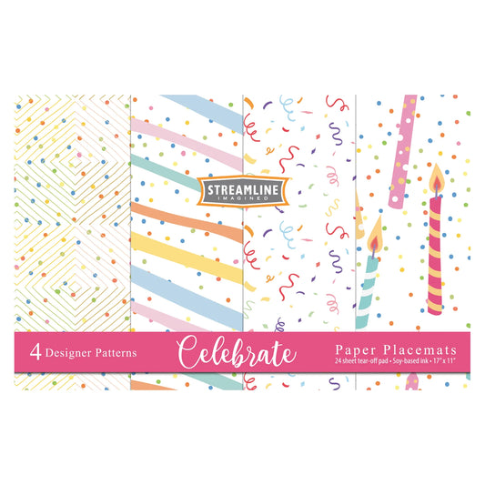 Celebrate Paper Placemat Pad