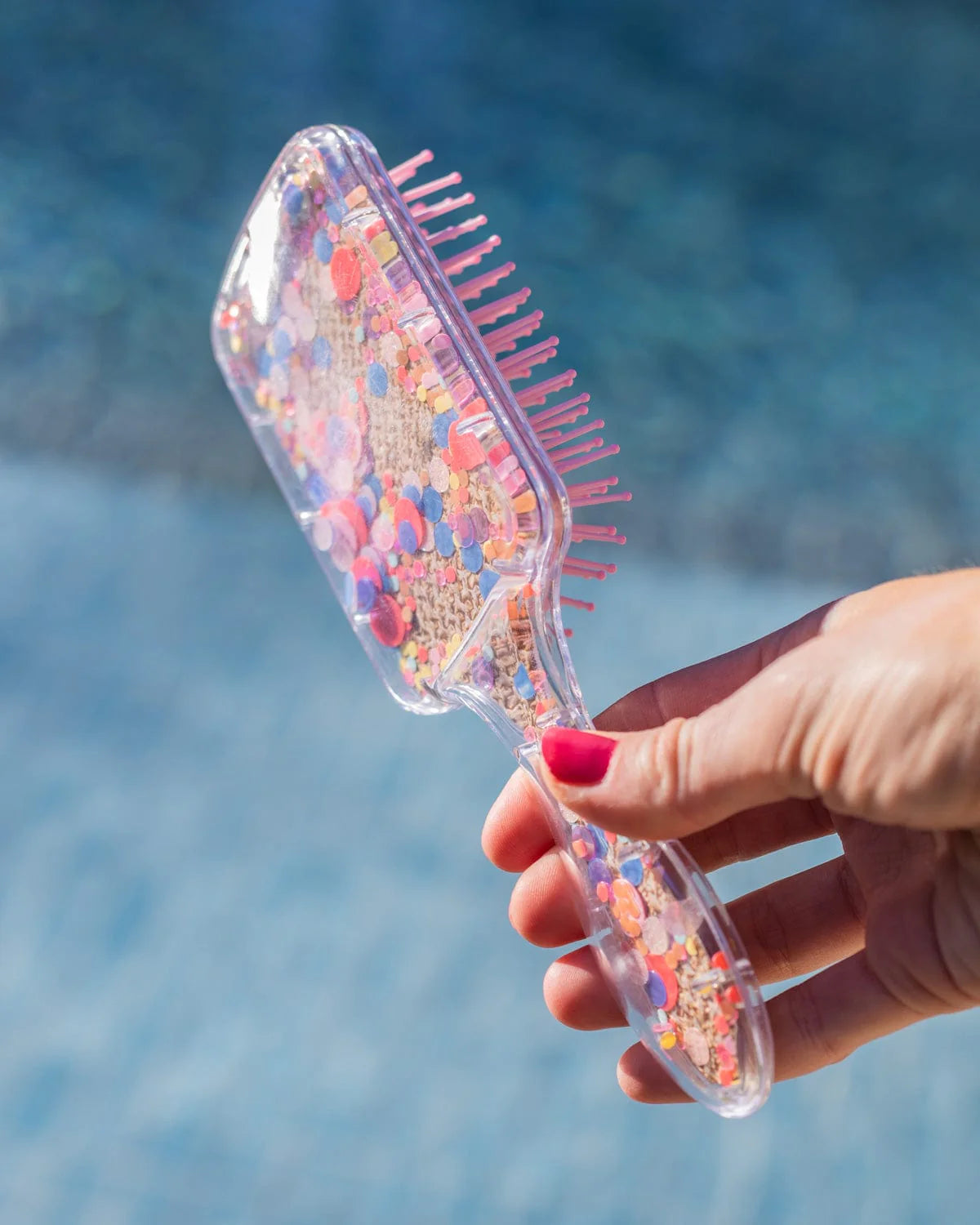 Bring on the Fun Confetti Paddle Hairbrush