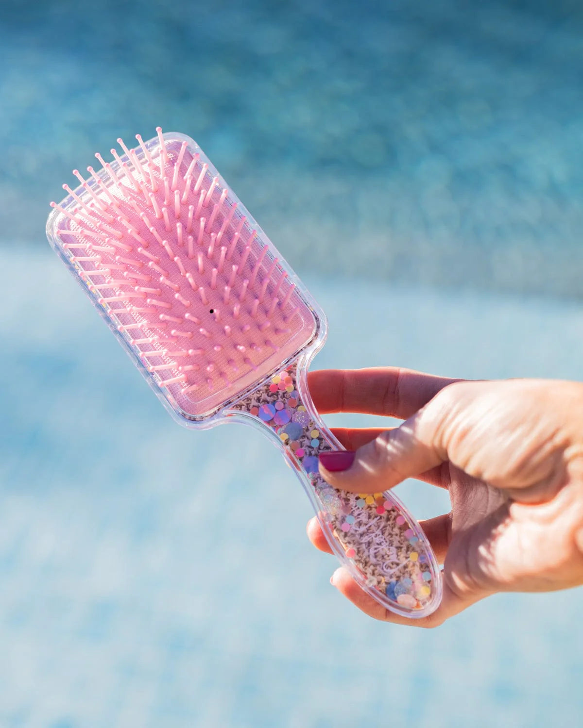 Bring on the Fun Confetti Paddle Hairbrush