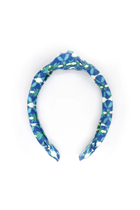 Knotted Headband: Palladio Blue