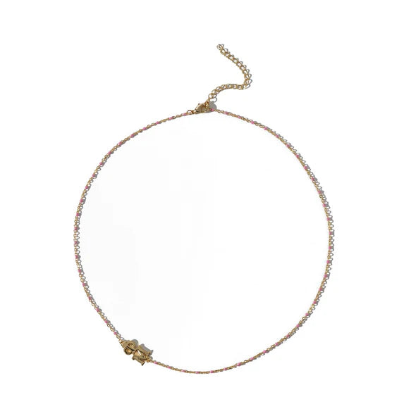 Phi Mu Side Necklace