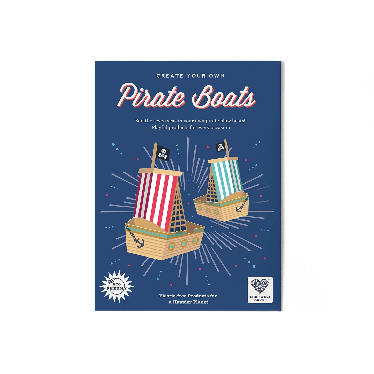 Create Your Own Pirate Boat Craft Kits
