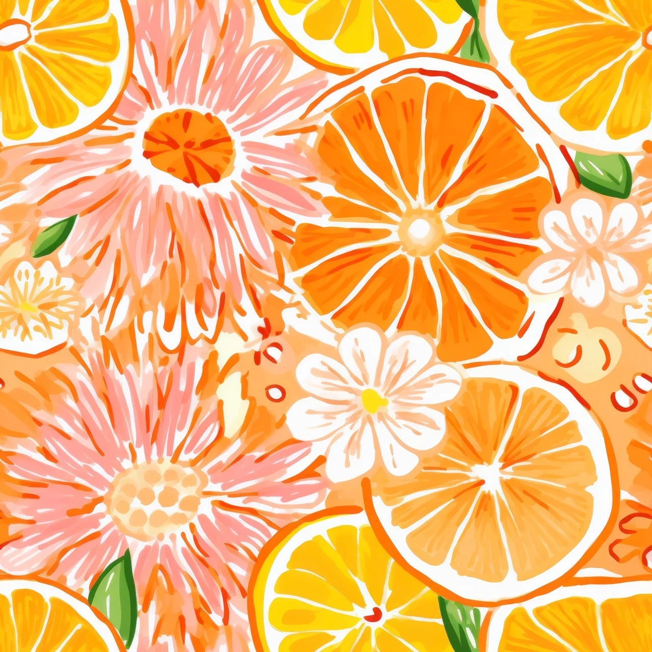Oranges Bottle Wraps (Mini La Marca Edition - Set of 6)