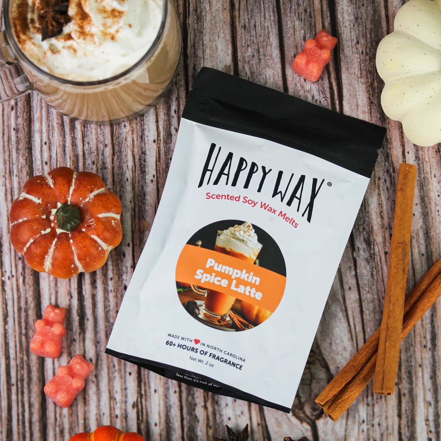 Pumpkin Spice Latte Wax Melts (2 oz)