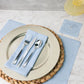 Glass Slipper Cotton Dinner Napkin Roll