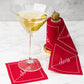 The Red Carpet Cotton Cocktail Napkin Roll