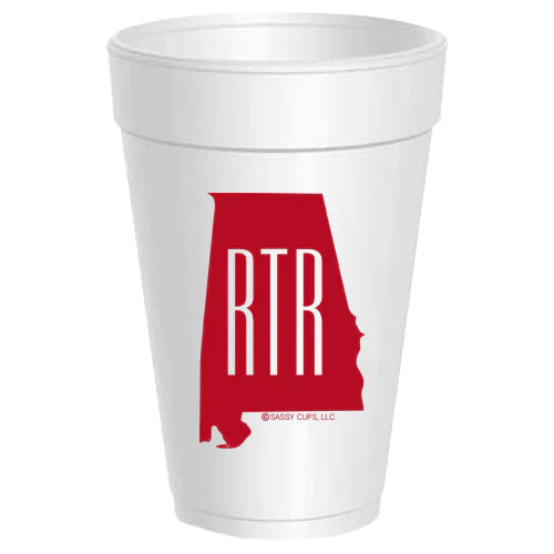 Foam Cups: Alabama RTR