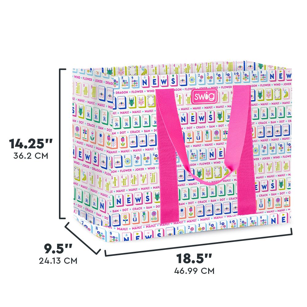 Mahjong Jumbo Tote Bag - Thumbnail 2