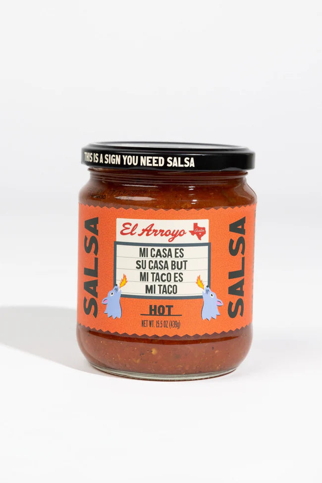 El Arroyo Hot Salsa (16 oz)