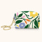 Floral Bliss Key Chain Pouch