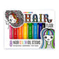 Original Hair Flair Color Gel Sticks Set