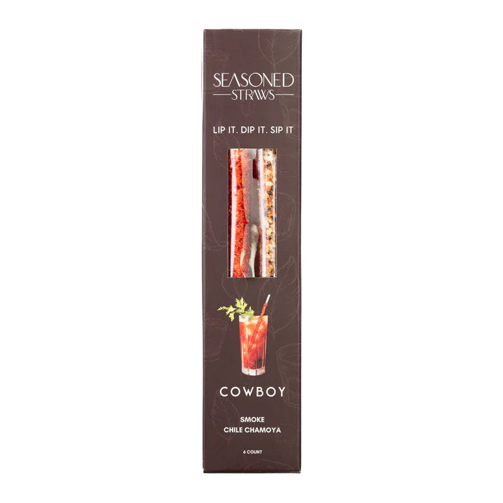 "Cowboy" Variety Pack Seasoned Straws