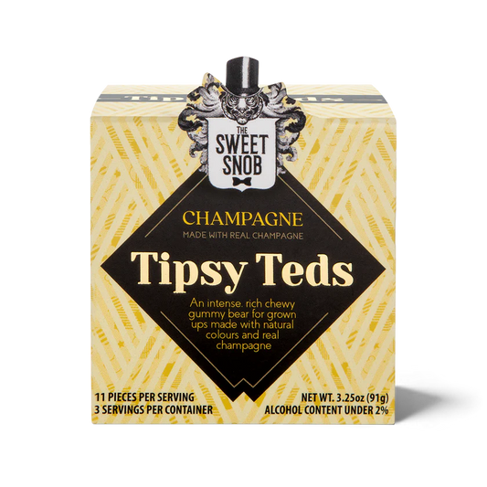 Tipsy Ted's Champagne Gummy Bears (3.25oz)
