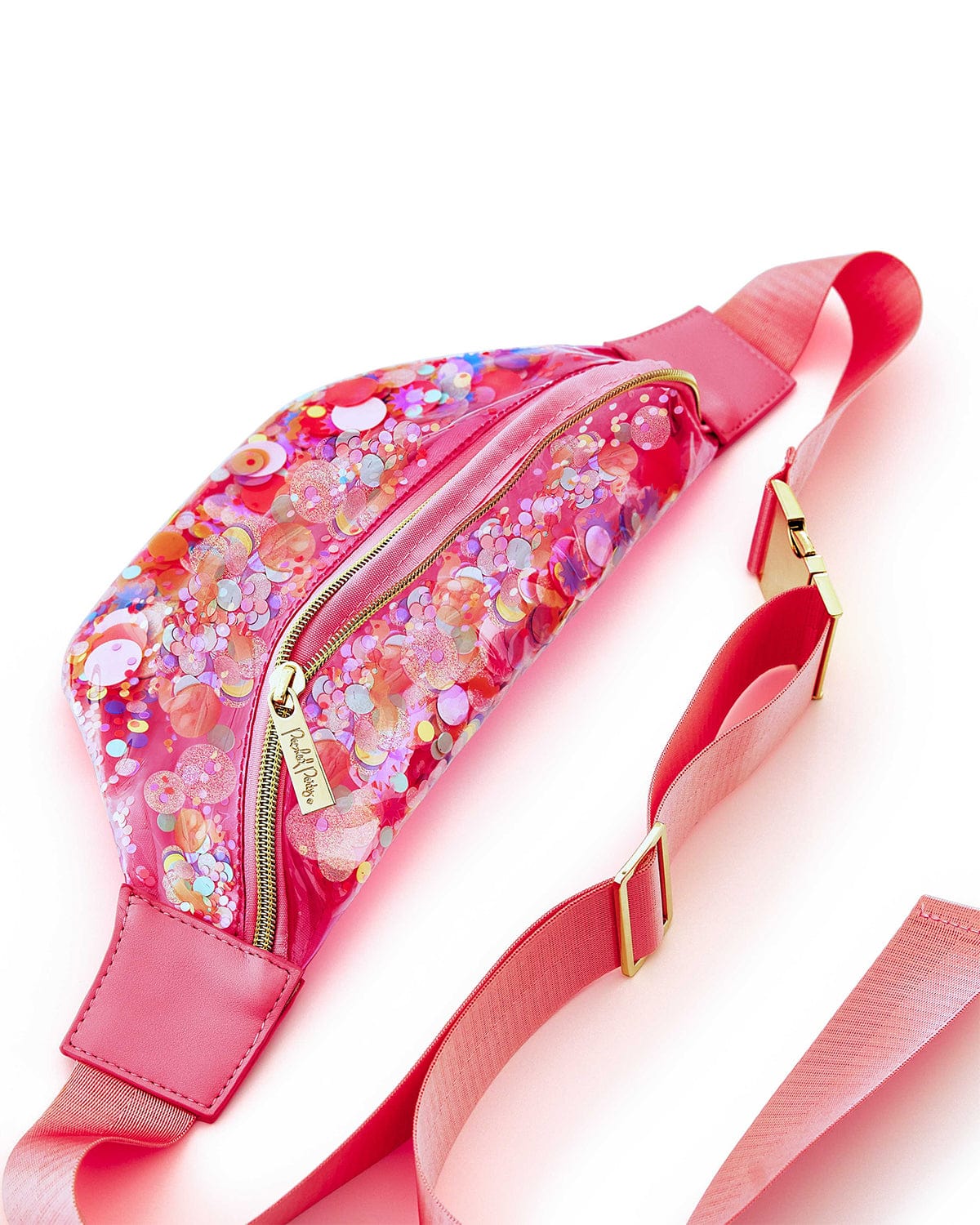 Bring on the Fun Clear Confetti Belt Bag