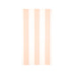 Sweet Peach Cabana Stripe Guest Towels