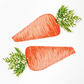 Foiled Carrot Napkins