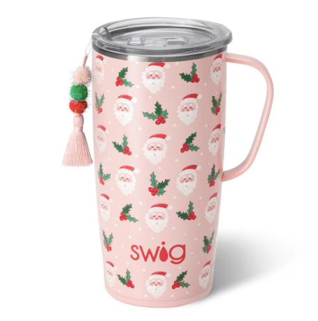 Holly Jolly Travel Mug (22oz)