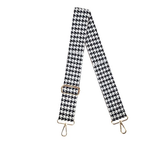 Houndstooth Purse Strap