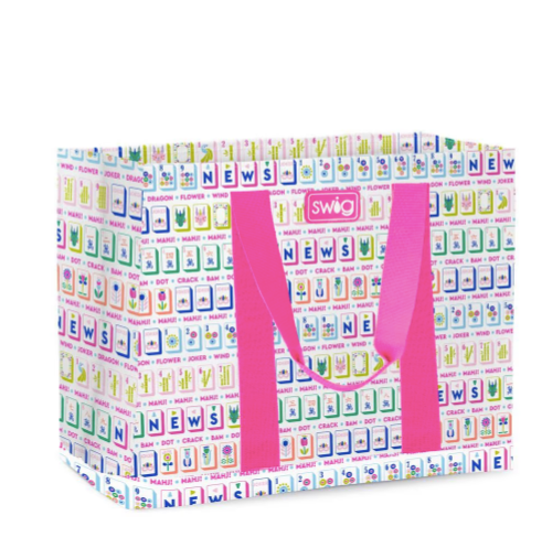 Mahjong Jumbo Tote Bag