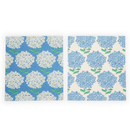 Hydrangea Multipurpose Biodegradable Kitchen Cloth - Thumbnail 3
