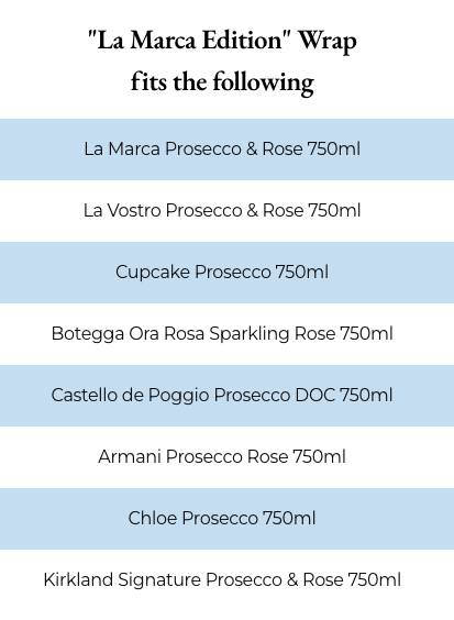 Beau Bottles Disco Fever Bottle Wrap (La Marca Edition)