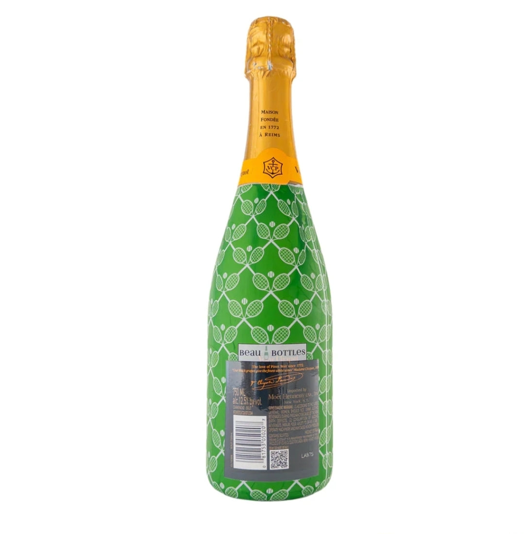 Beau Bottles Preppy Tennis Match Bottle Wrap (Veuve Edition)
