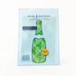 Preppy Tennis Match Bottle Wrap (Veuve Edition)