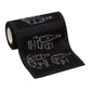Black Cocktail Napkin Roll