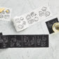 Black Cocktail Napkin Roll