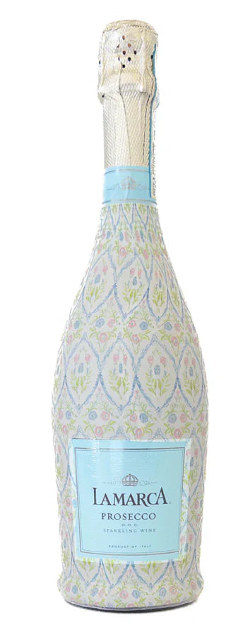 Beau Bottles Grandmillienial Floral Medallion Bottle Wrap (La Marca Edition)