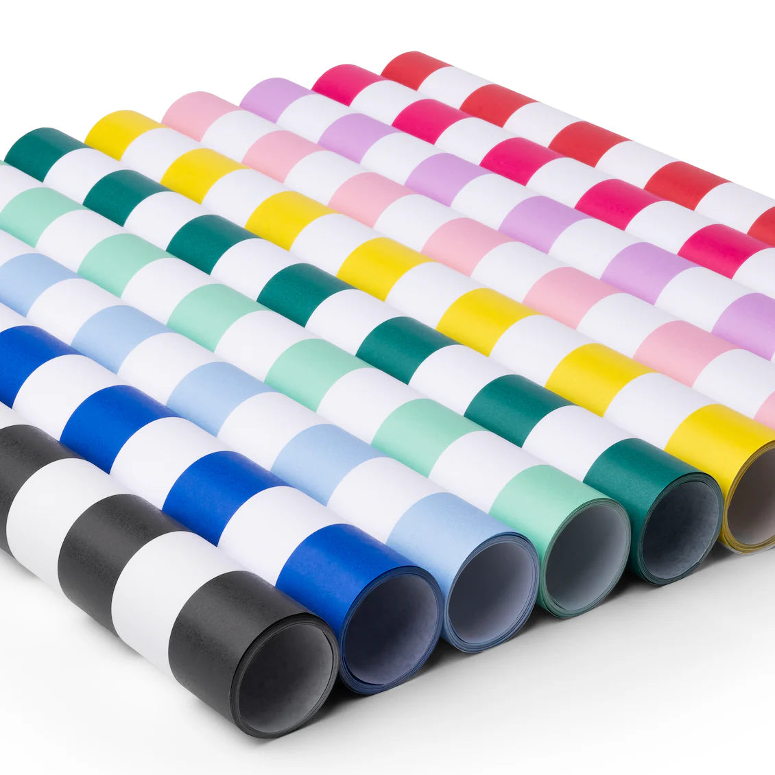 Black Noir Signature Cabana Stripe Table Runner