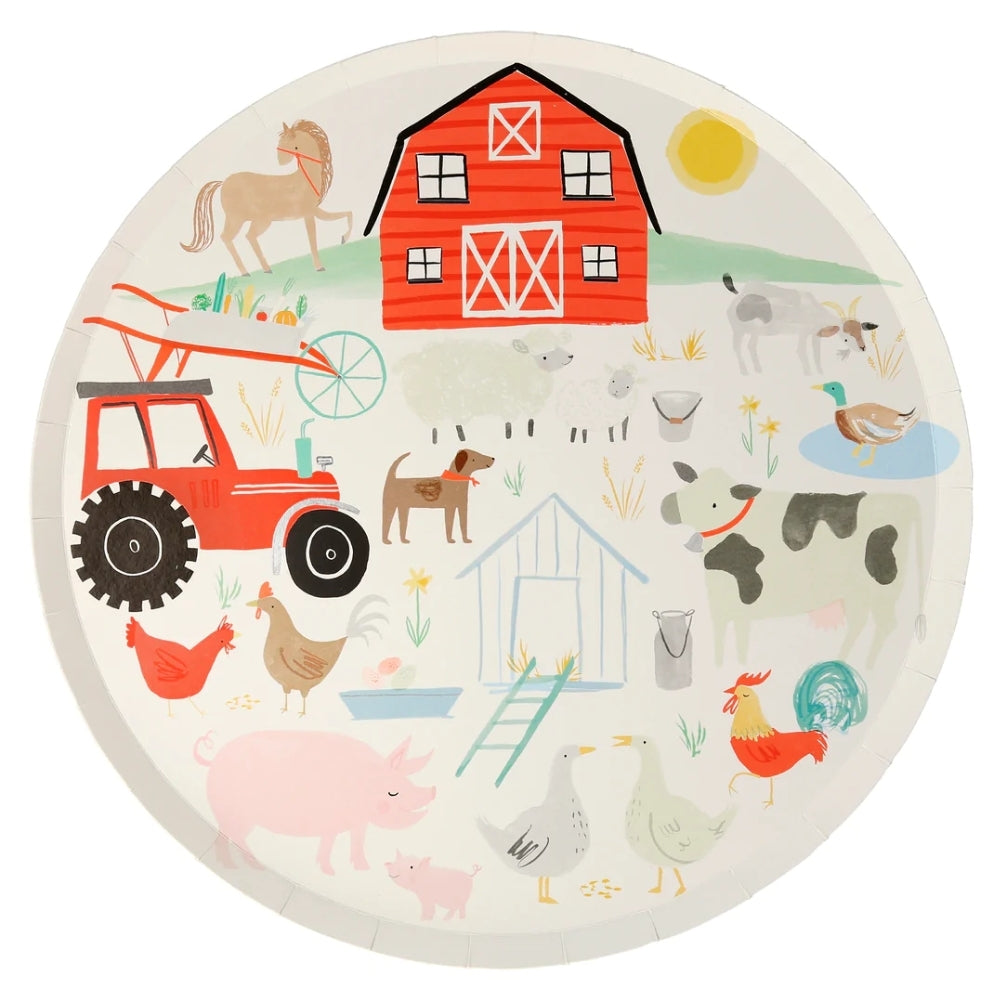 On the Farm Dinner Plates