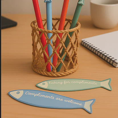 Fishing for Compliments Sticky Note Set