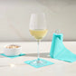She Said Yes! (Robin's Egg Blue) Cotton Cocktail Napkin Roll