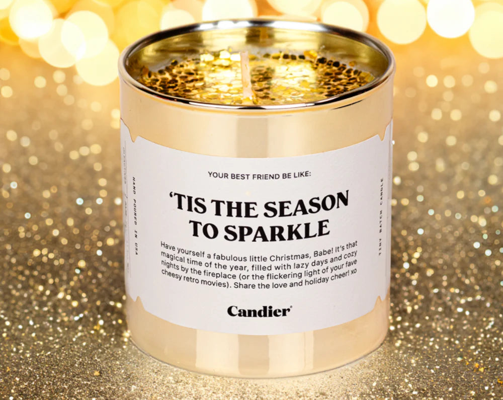 Tis' The Season to Sparkle Candle