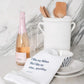 "I Like My Dishes Like I Like My Wine...Sparkling" Tea Towel